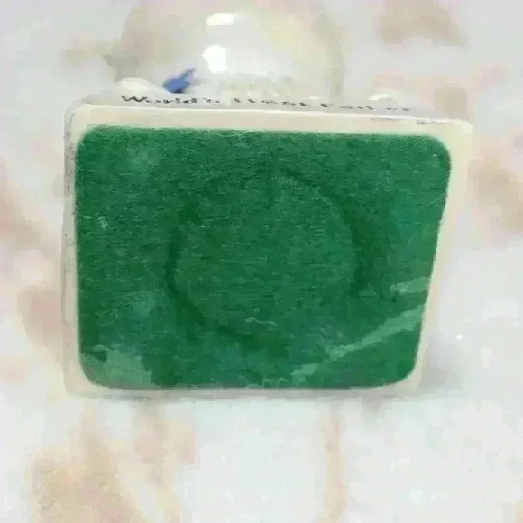 VINTAGE 1970 World's Best Father Statue Award Gift Figurine R & W Berries Co. - Picture 8 of 9